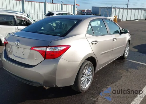 2015 Toyota Corolla Le Plus from USA, damaged, VIN 5YFBURHE9FP358147